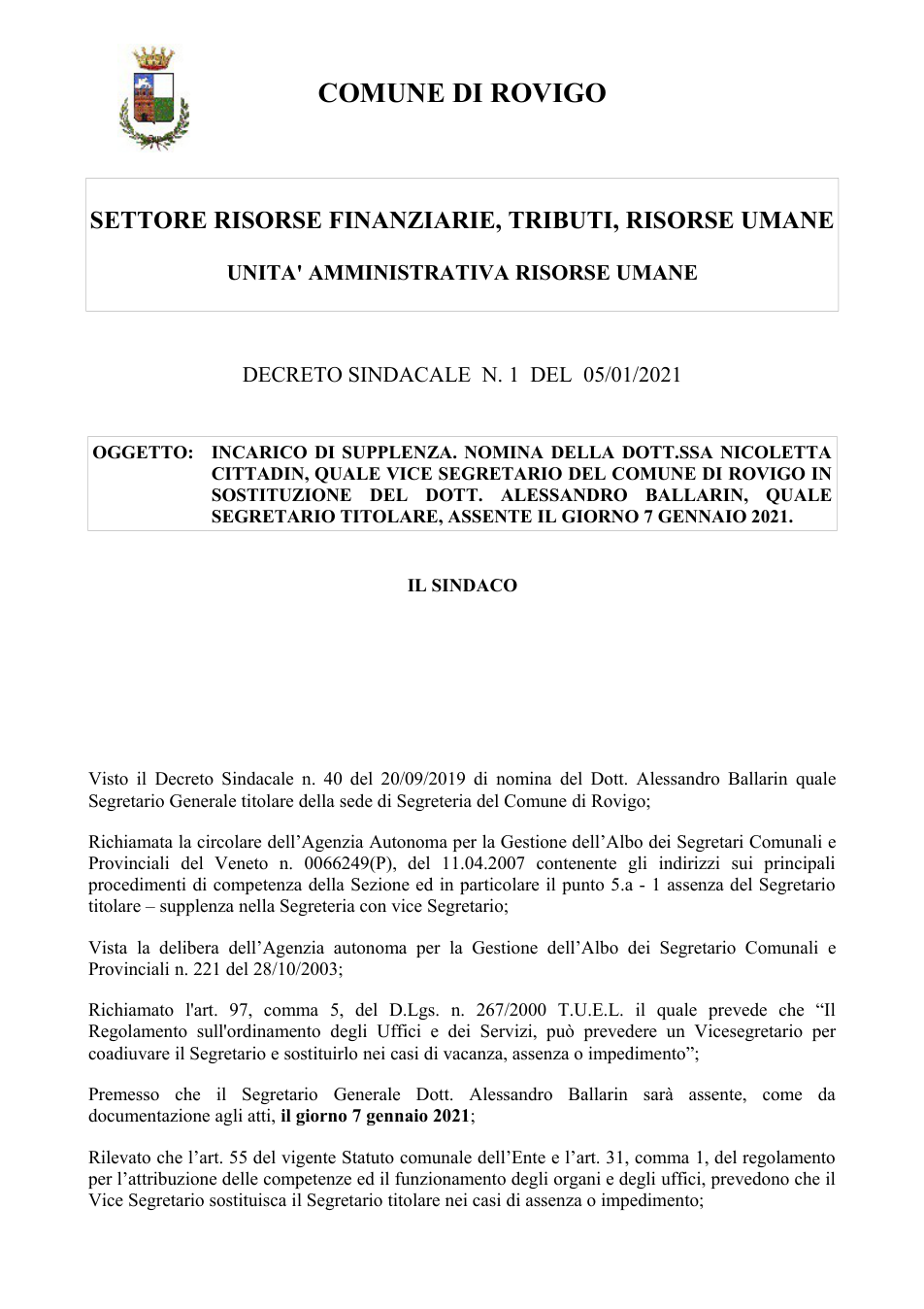 Pagina 1 del documento
