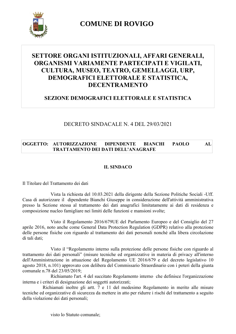Pagina 1 del documento