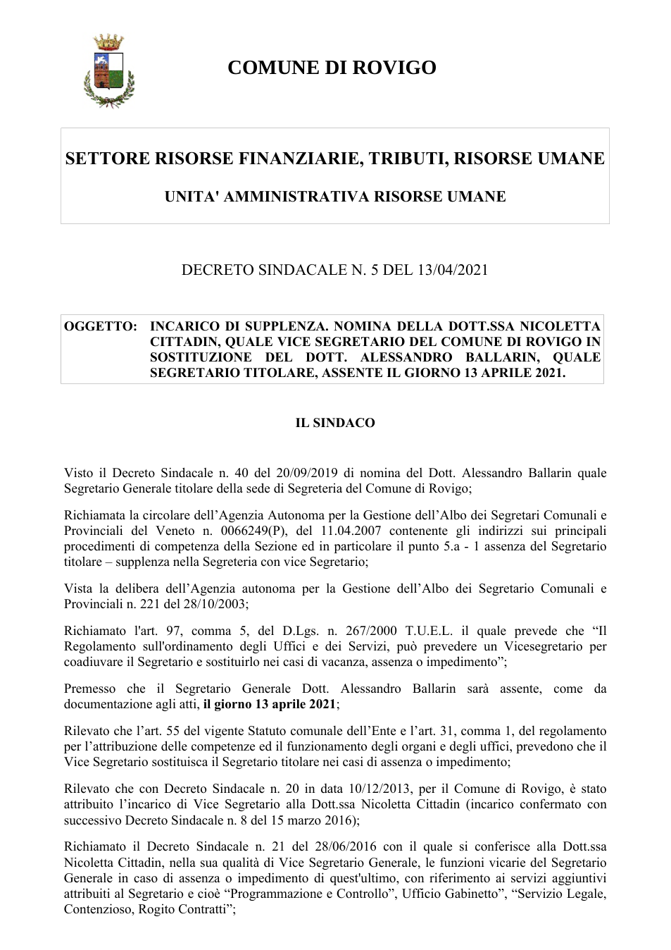 Pagina 1 del documento