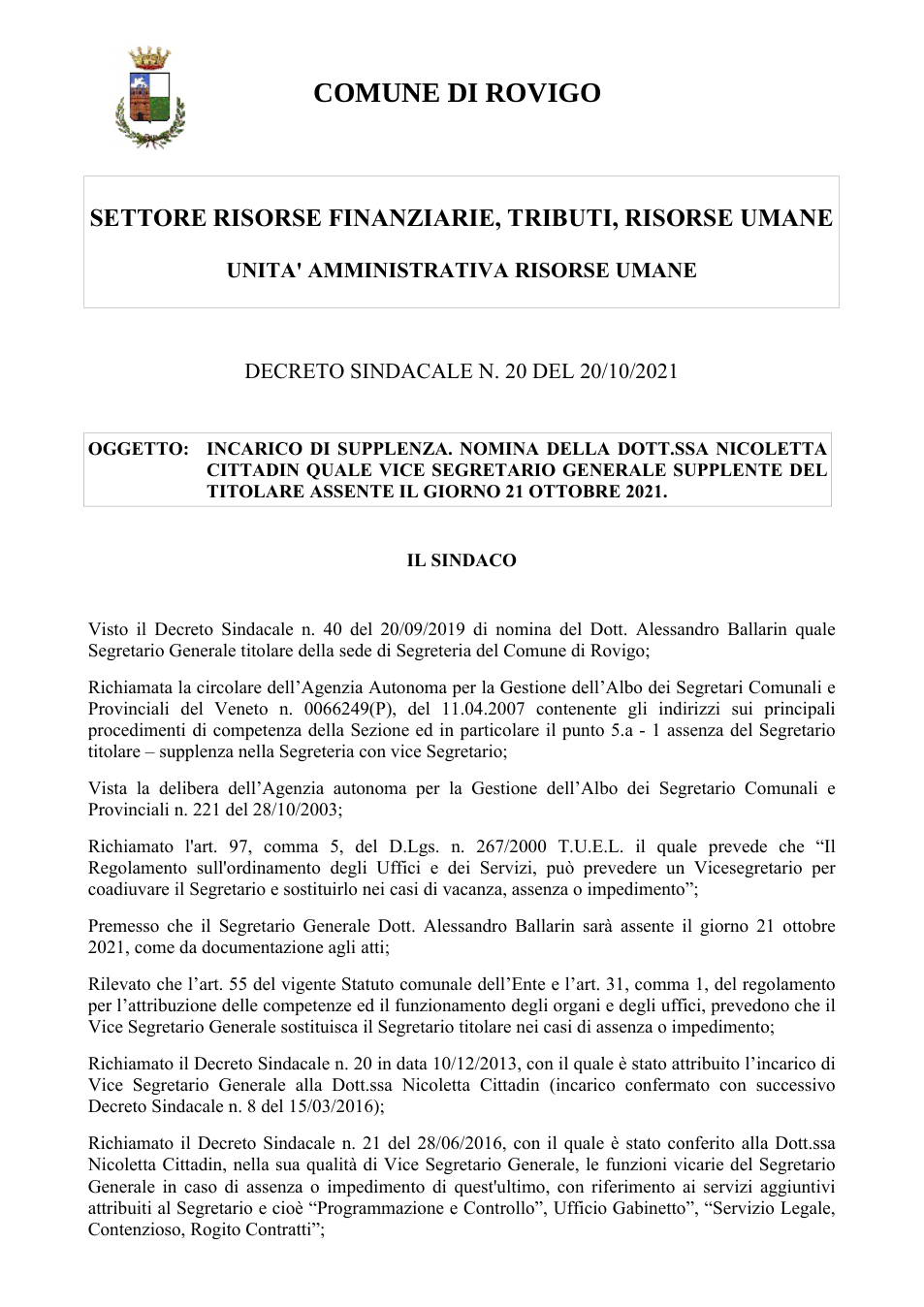 Pagina 1 del documento