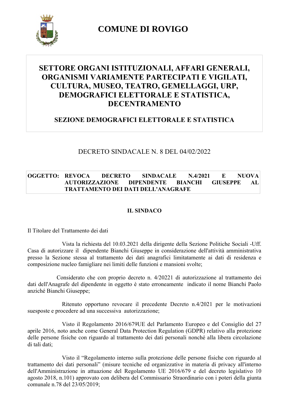 Pagina 1 del documento