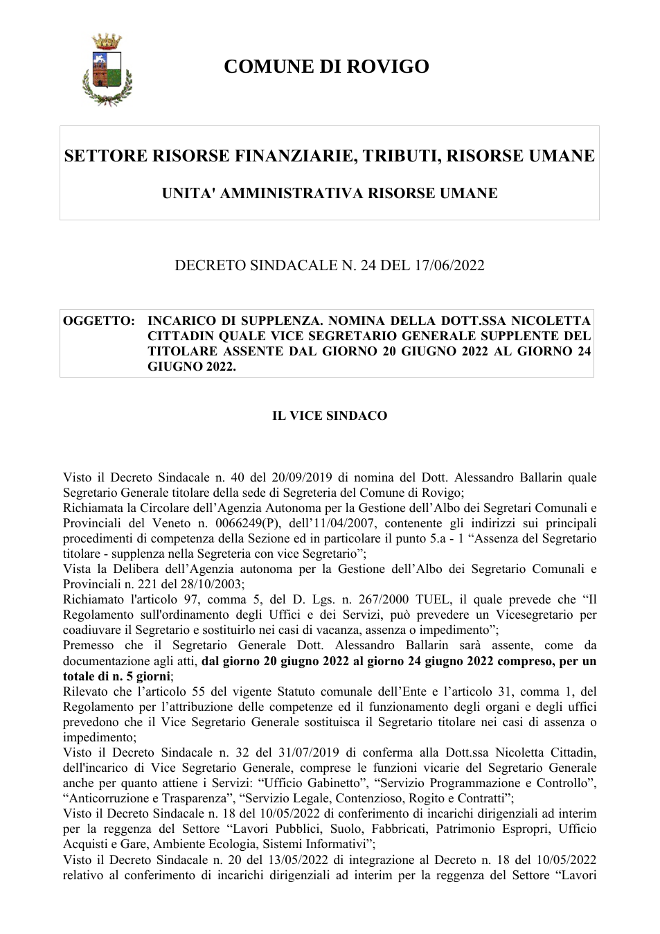 Pagina 1 del documento