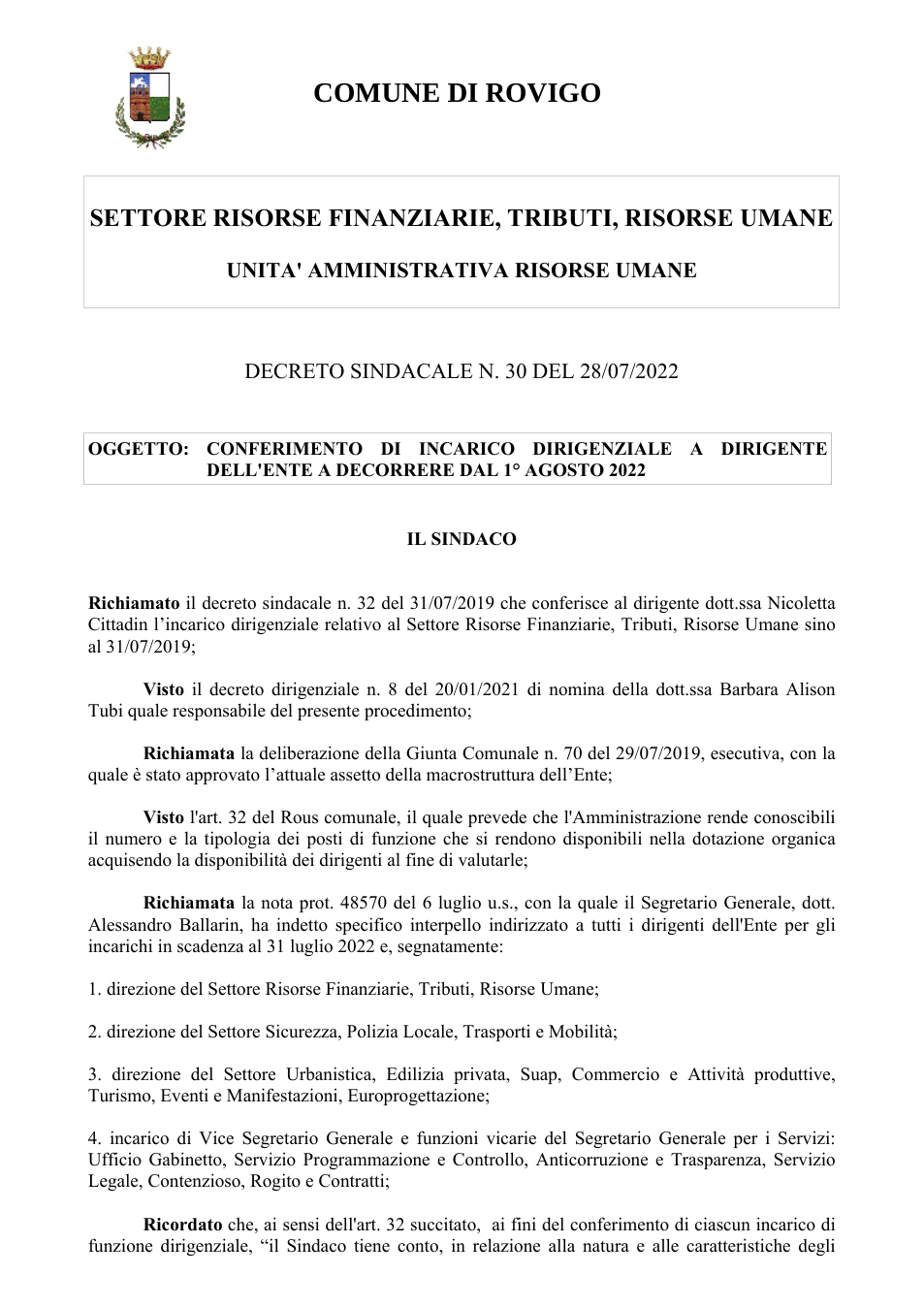 Pagina 1 del documento