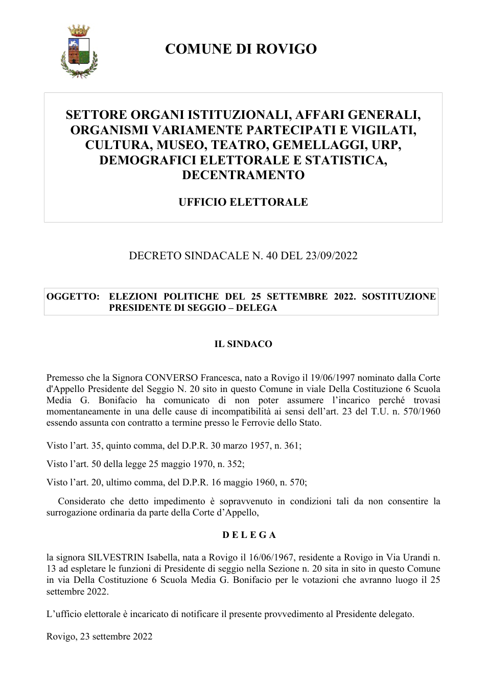 Pagina 1 del documento