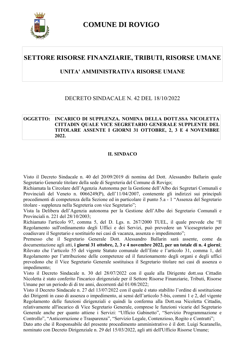Pagina 1 del documento