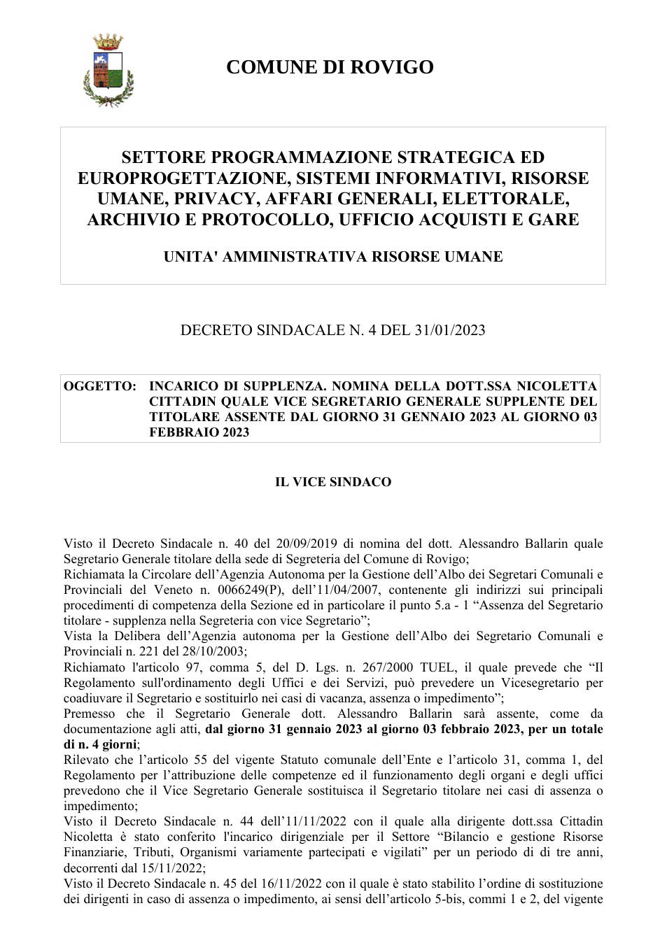 Pagina 1 del documento