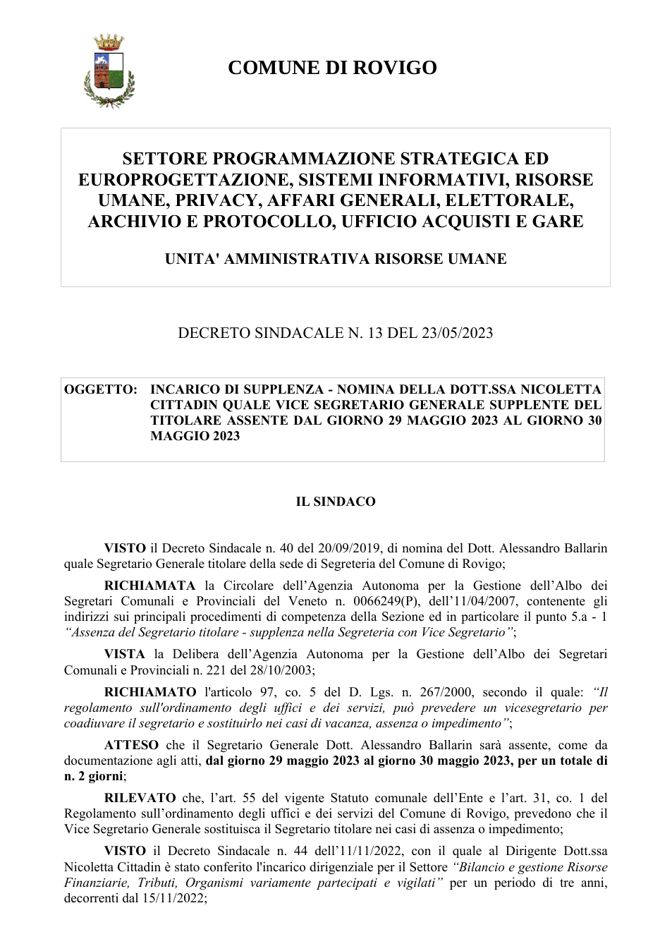 Pagina 1 del documento