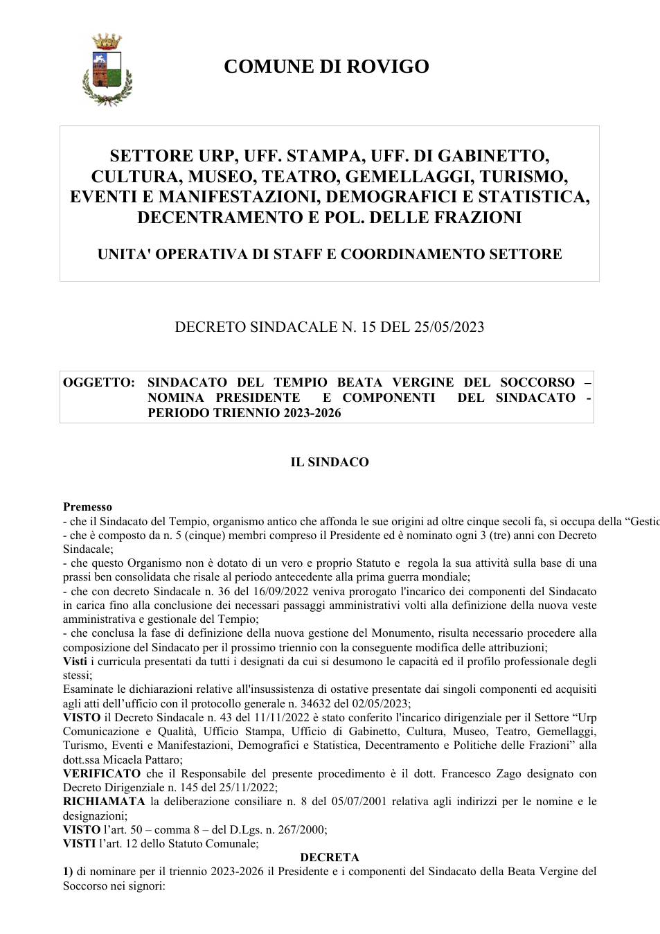 Pagina 1 del documento