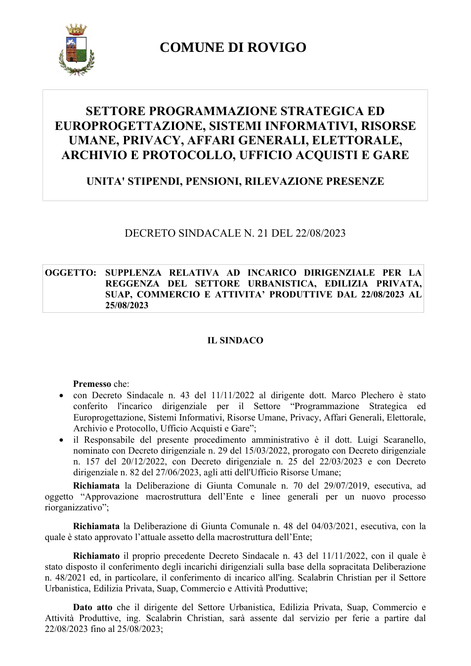 Pagina 1 del documento