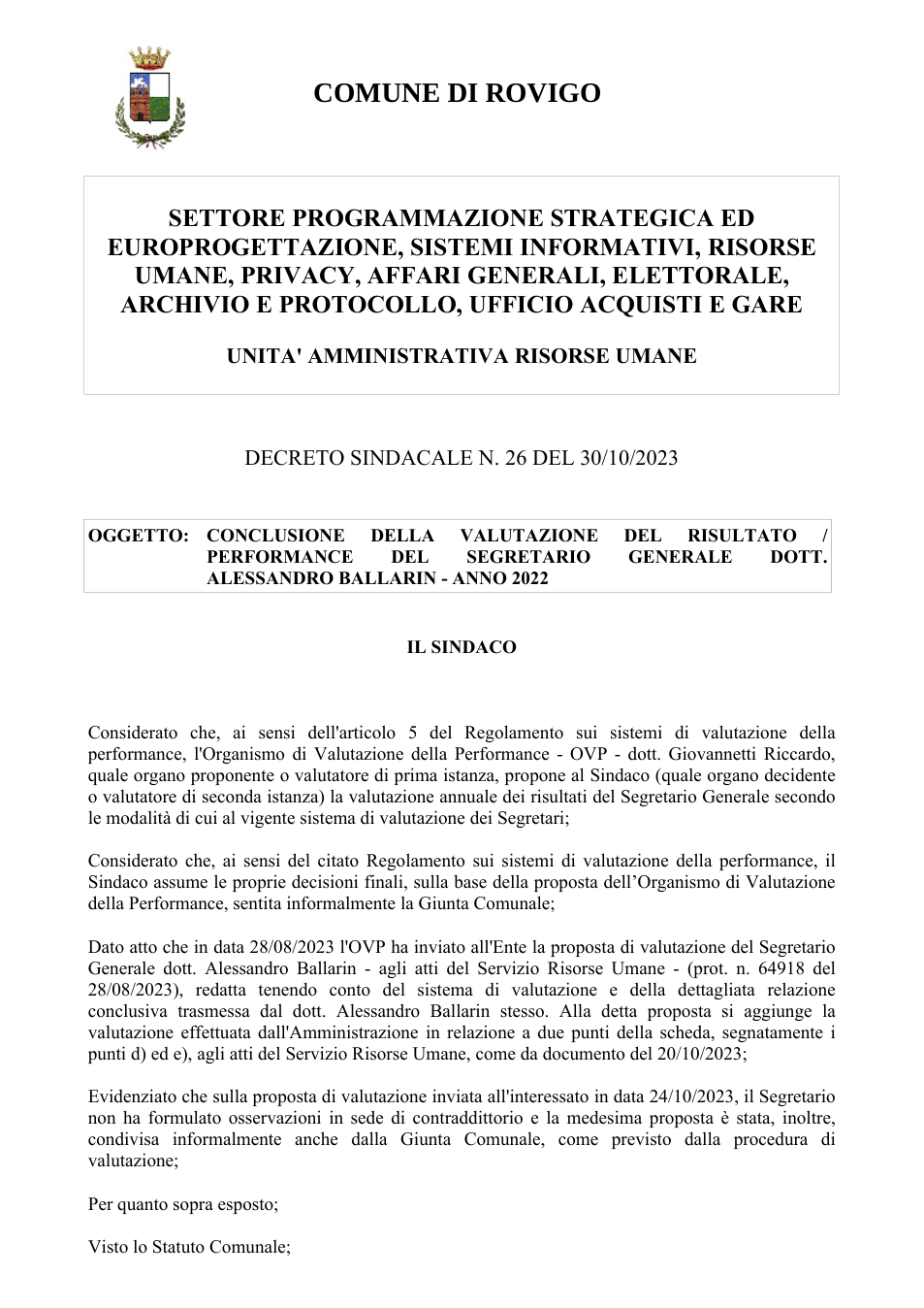 Pagina 1 del documento