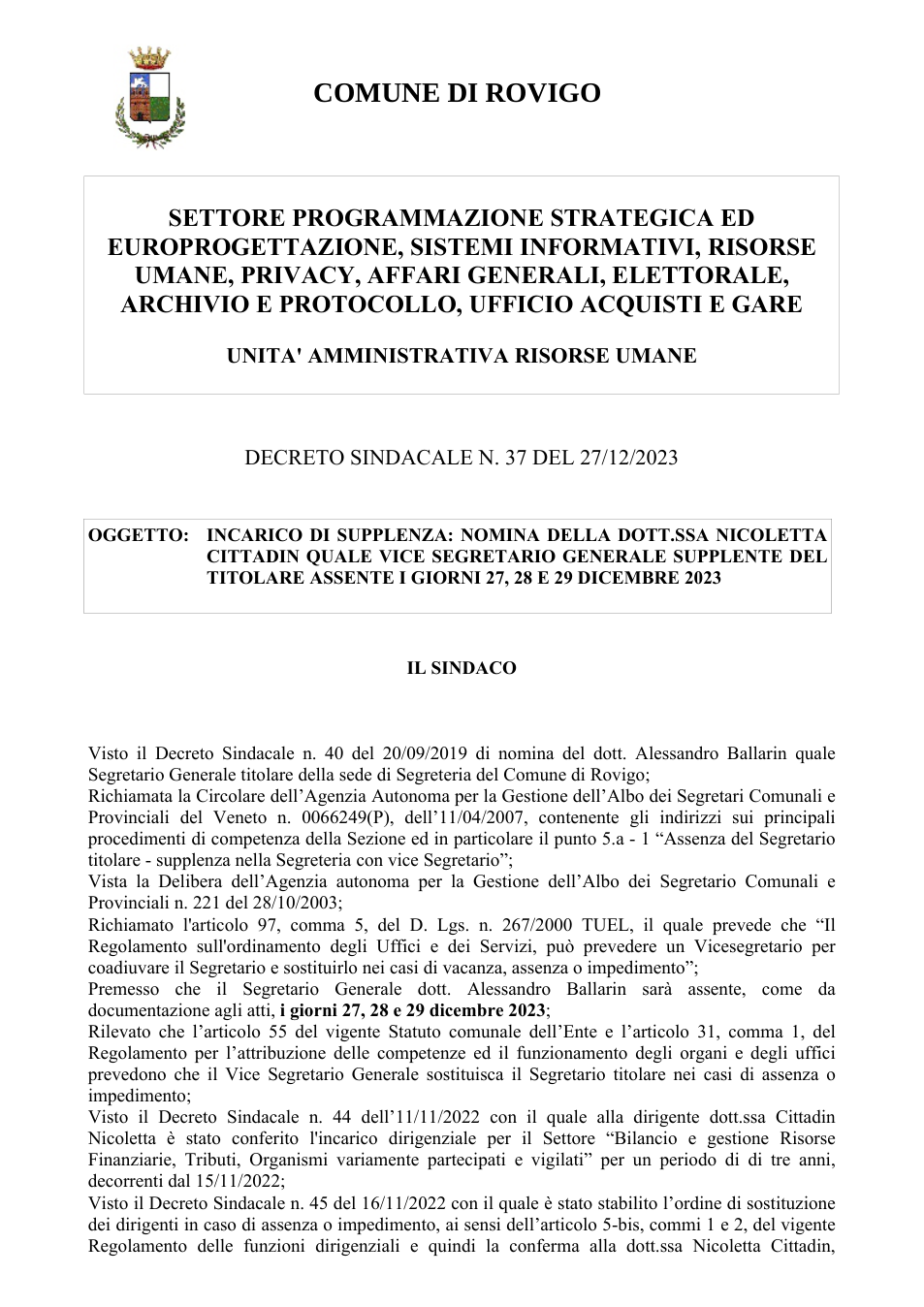 Pagina 1 del documento