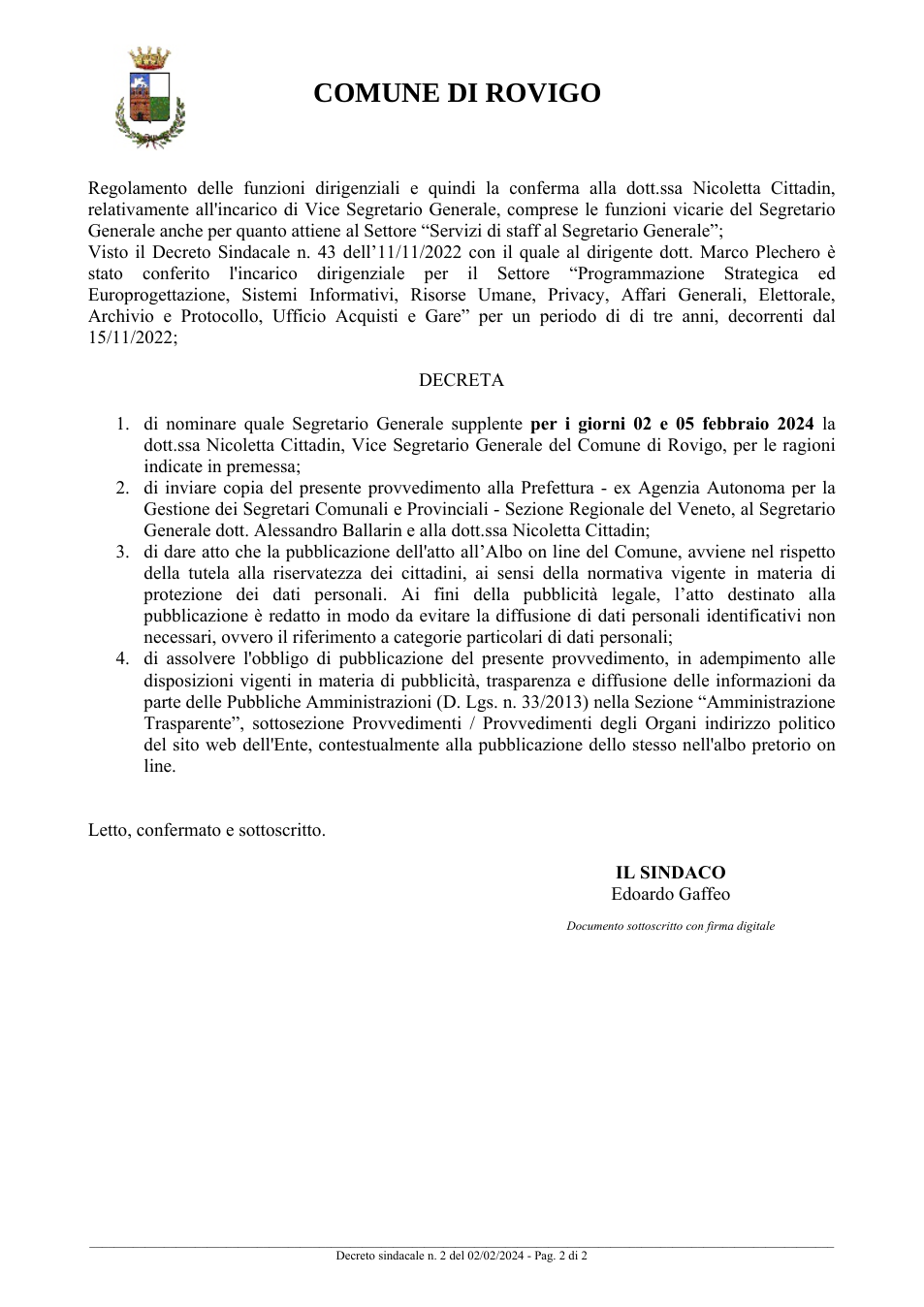 Pagina 2 del documento