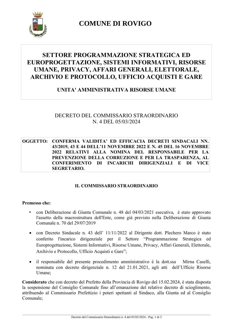 Pagina 1 del documento