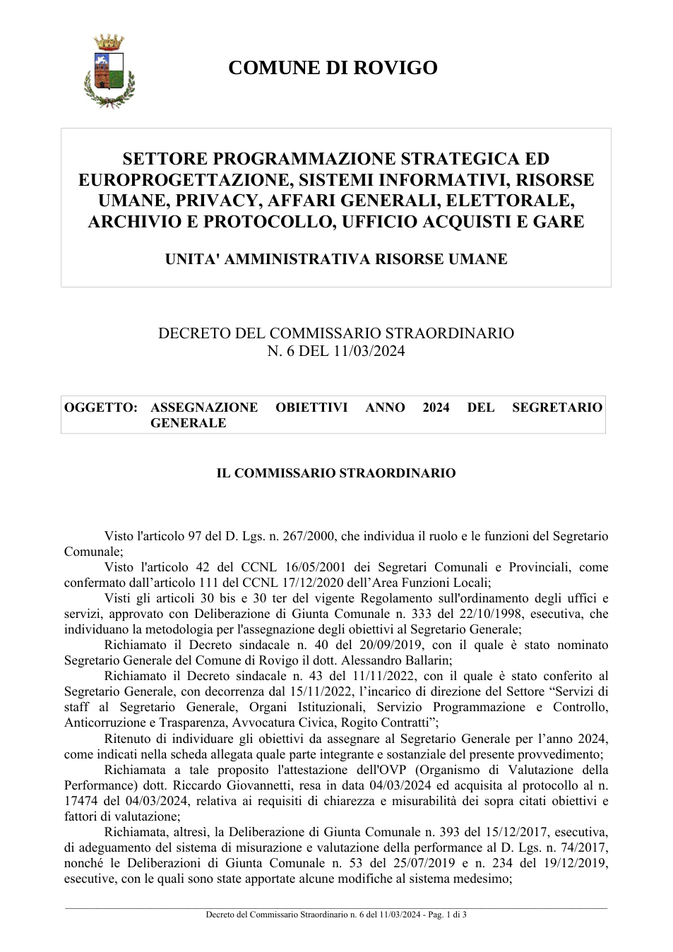 Pagina 1 del documento