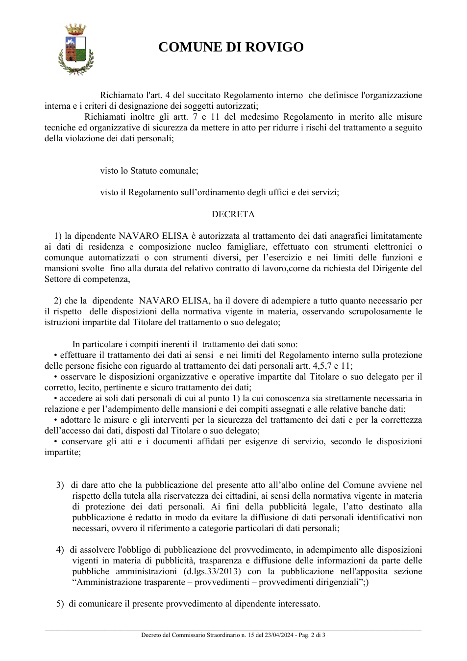 Pagina 2 del documento