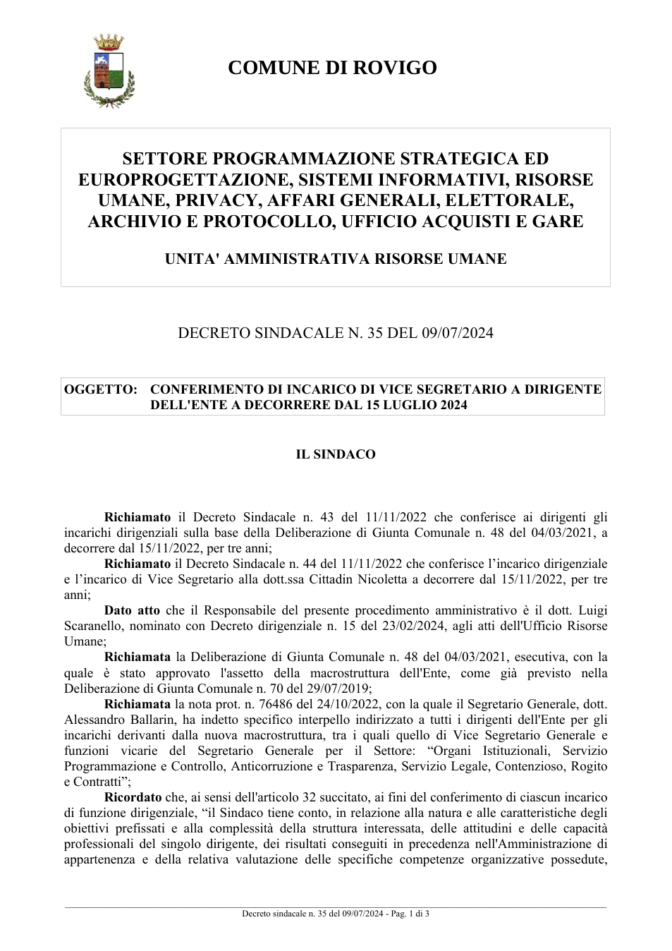 Pagina 1 del documento