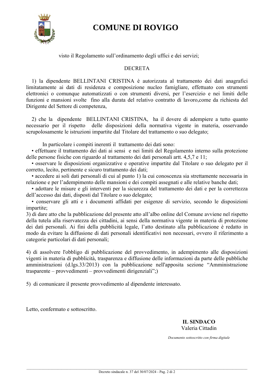 Pagina 2 del documento
