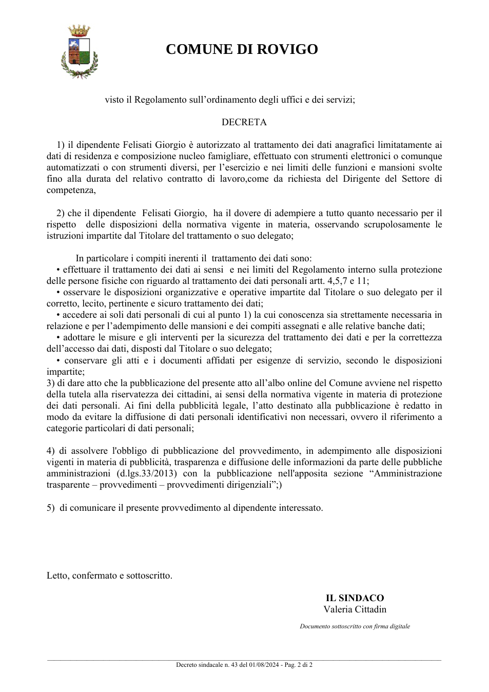 Pagina 2 del documento