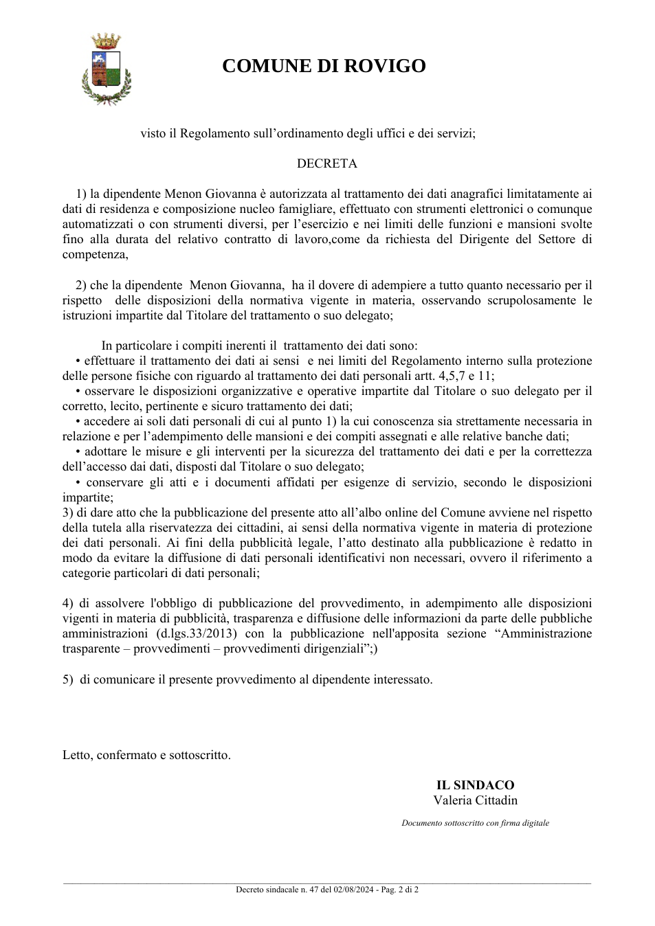 Pagina 2 del documento