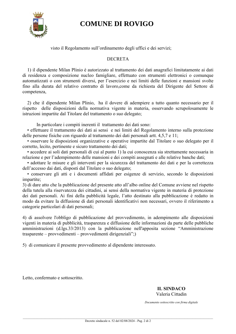 Pagina 2 del documento