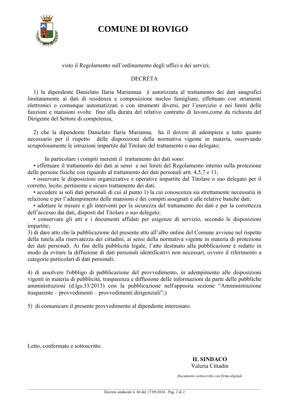 Pagina 2 del documento