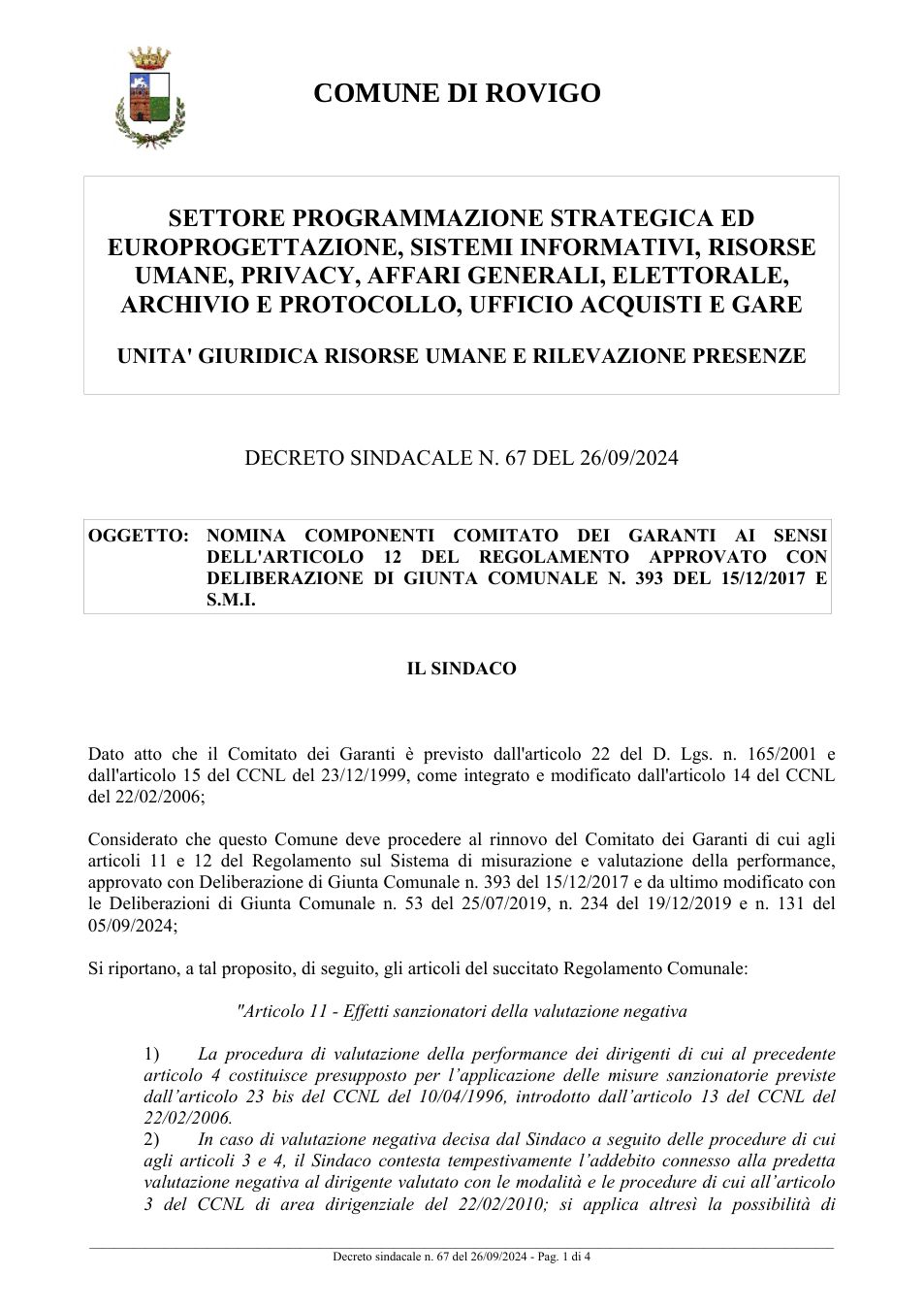 Pagina 1 del documento