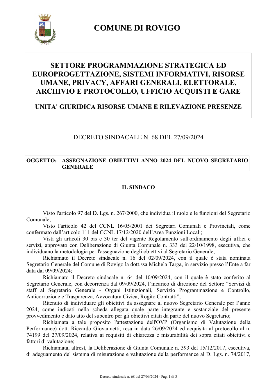 Pagina 1 del documento
