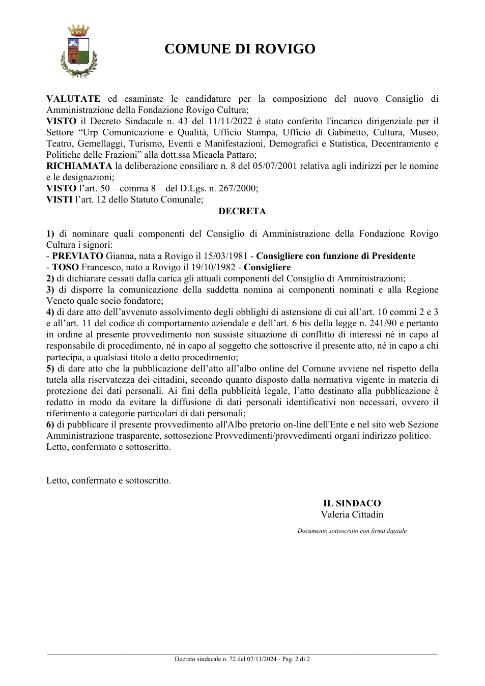 Pagina 2 del documento