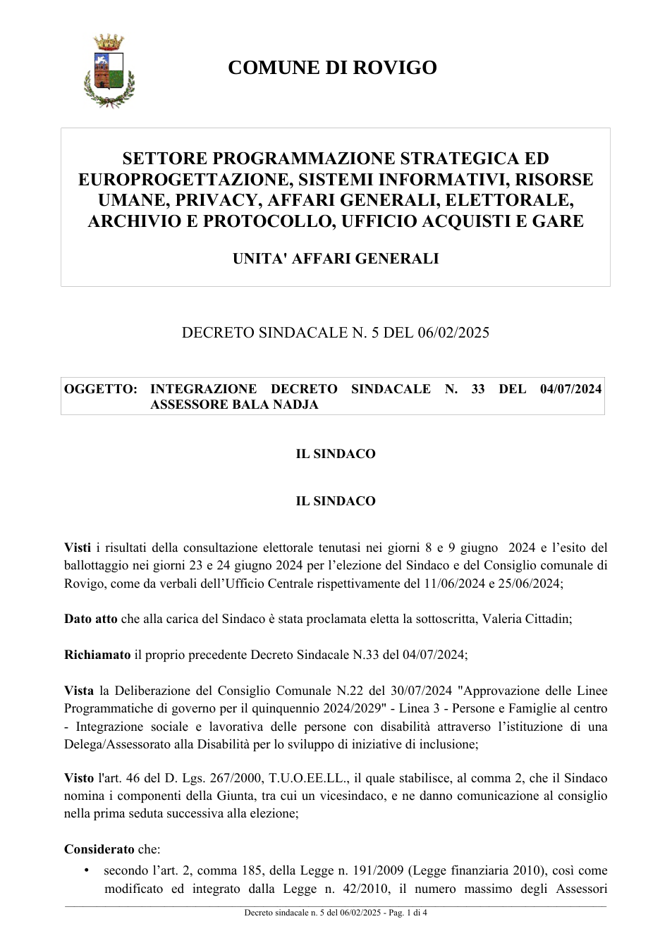 Pagina 1 del documento