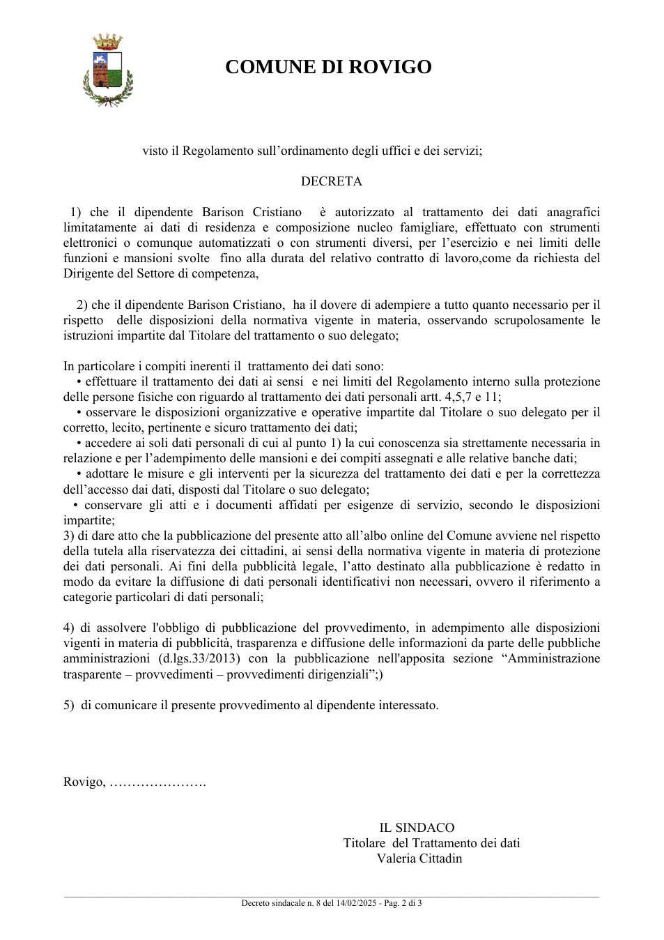 Pagina 2 del documento