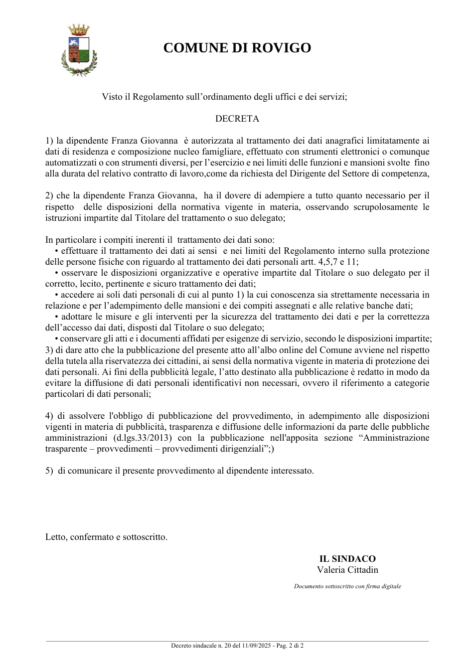 Pagina 2 del documento