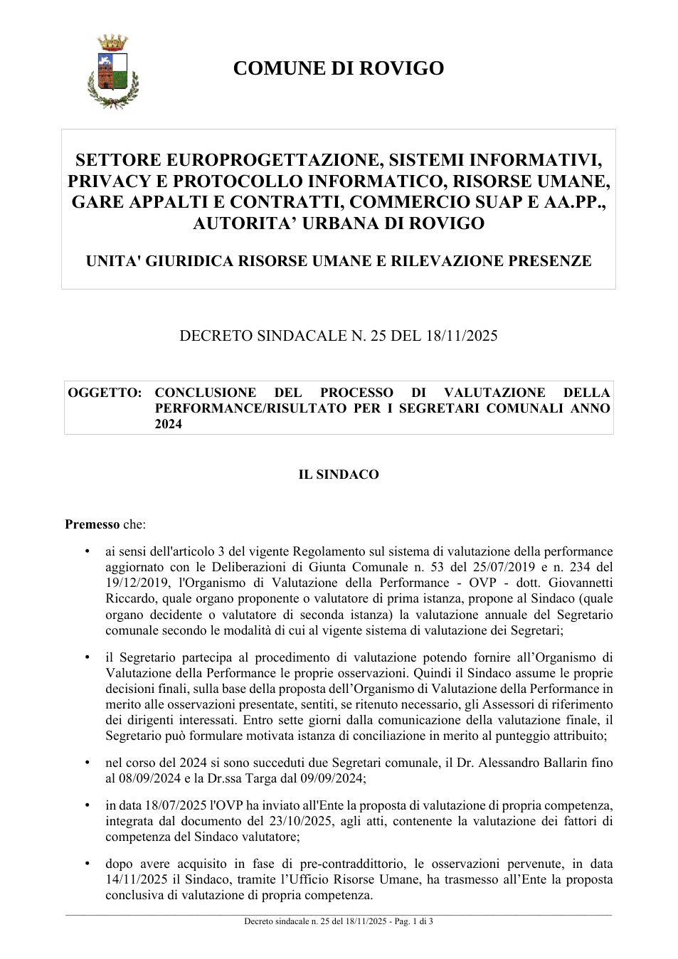 Pagina 1 del documento