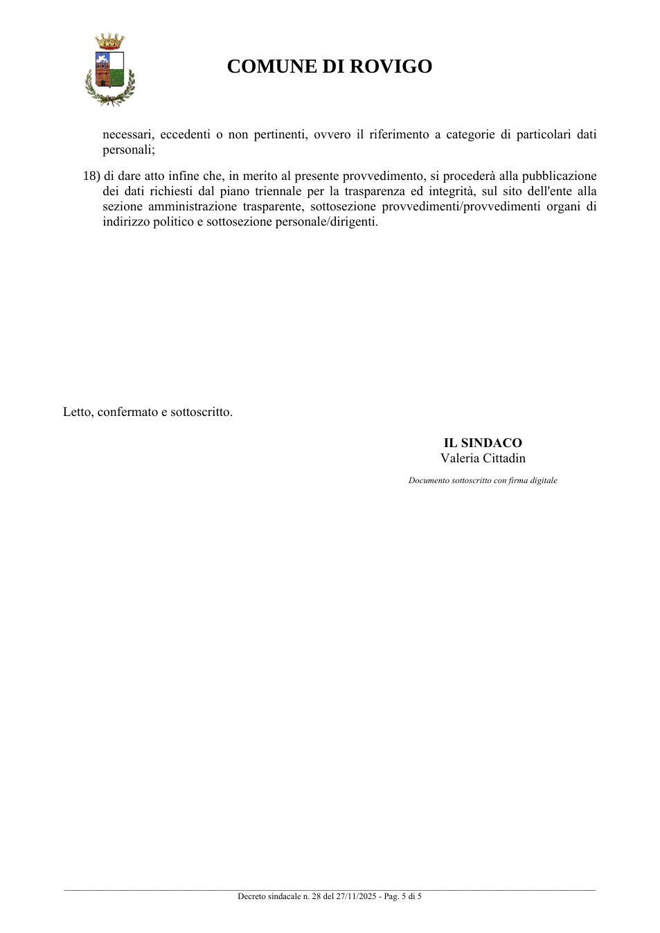 Pagina 5 del documento