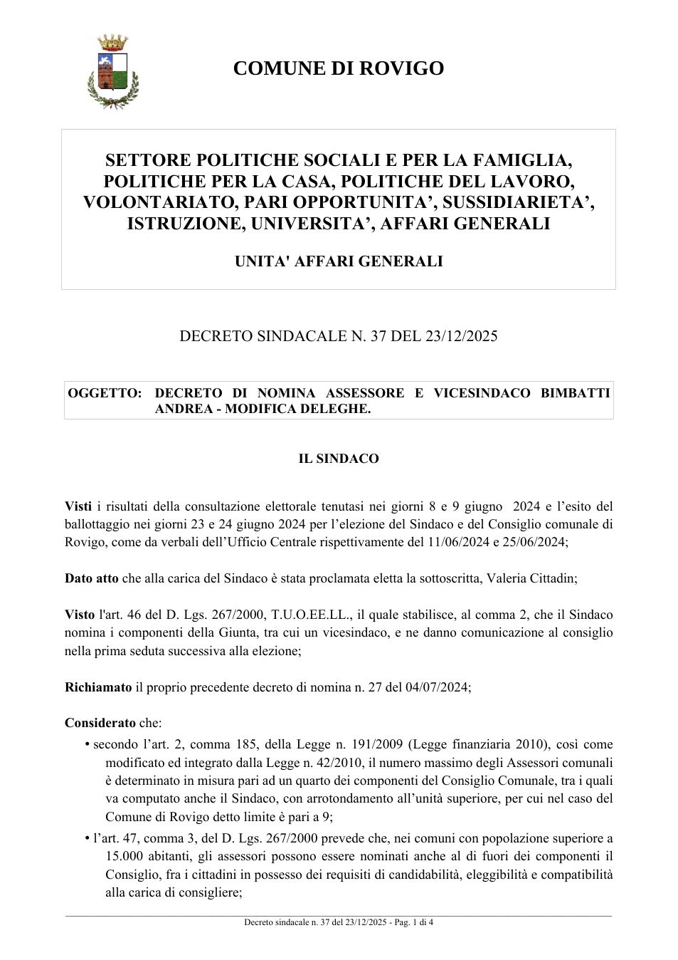 Pagina 1 del documento
