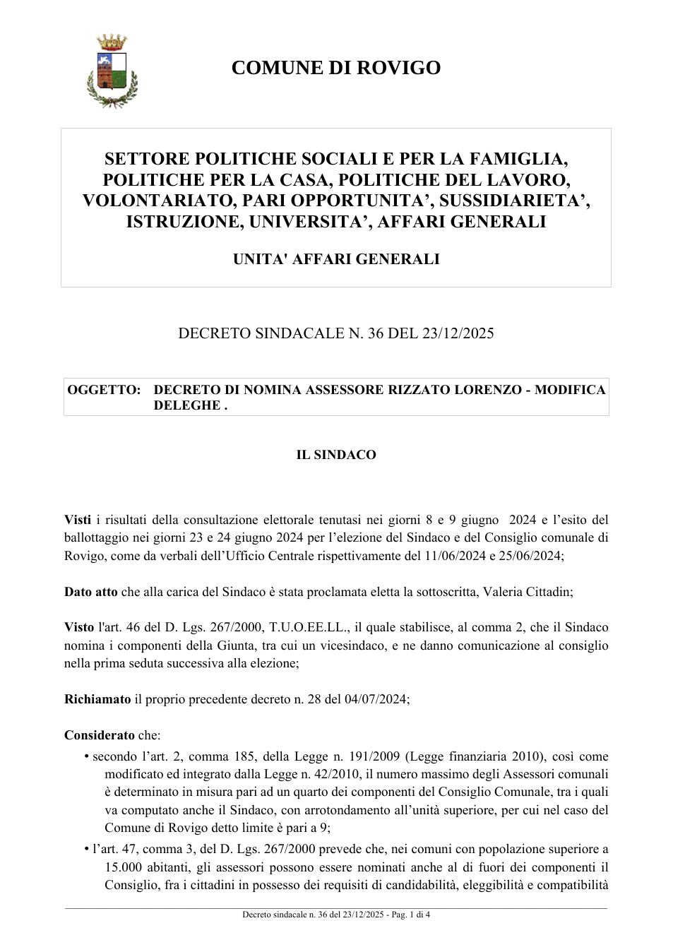 Pagina 1 del documento