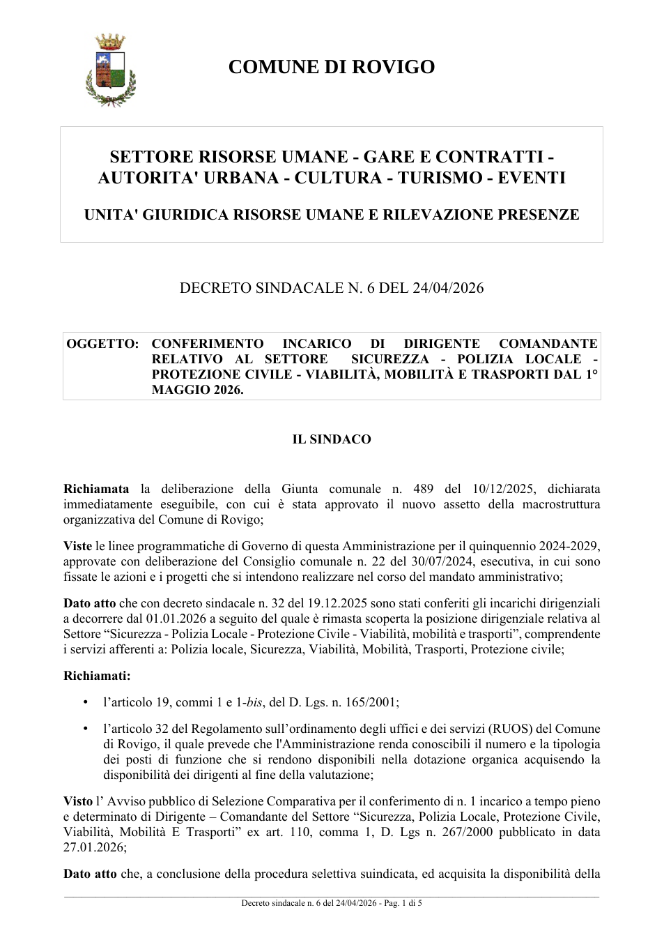 Pagina 1 del documento