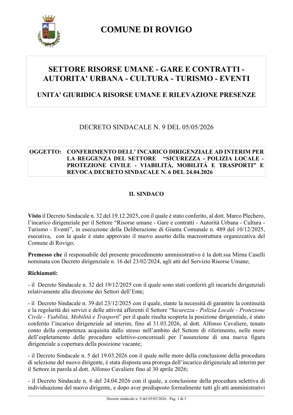 Pagina 1 del documento