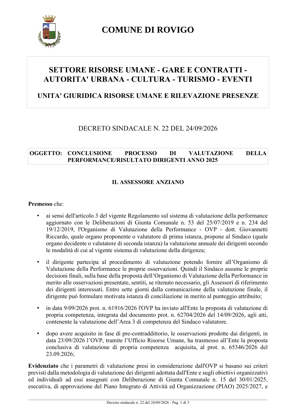 Pagina 1 del documento