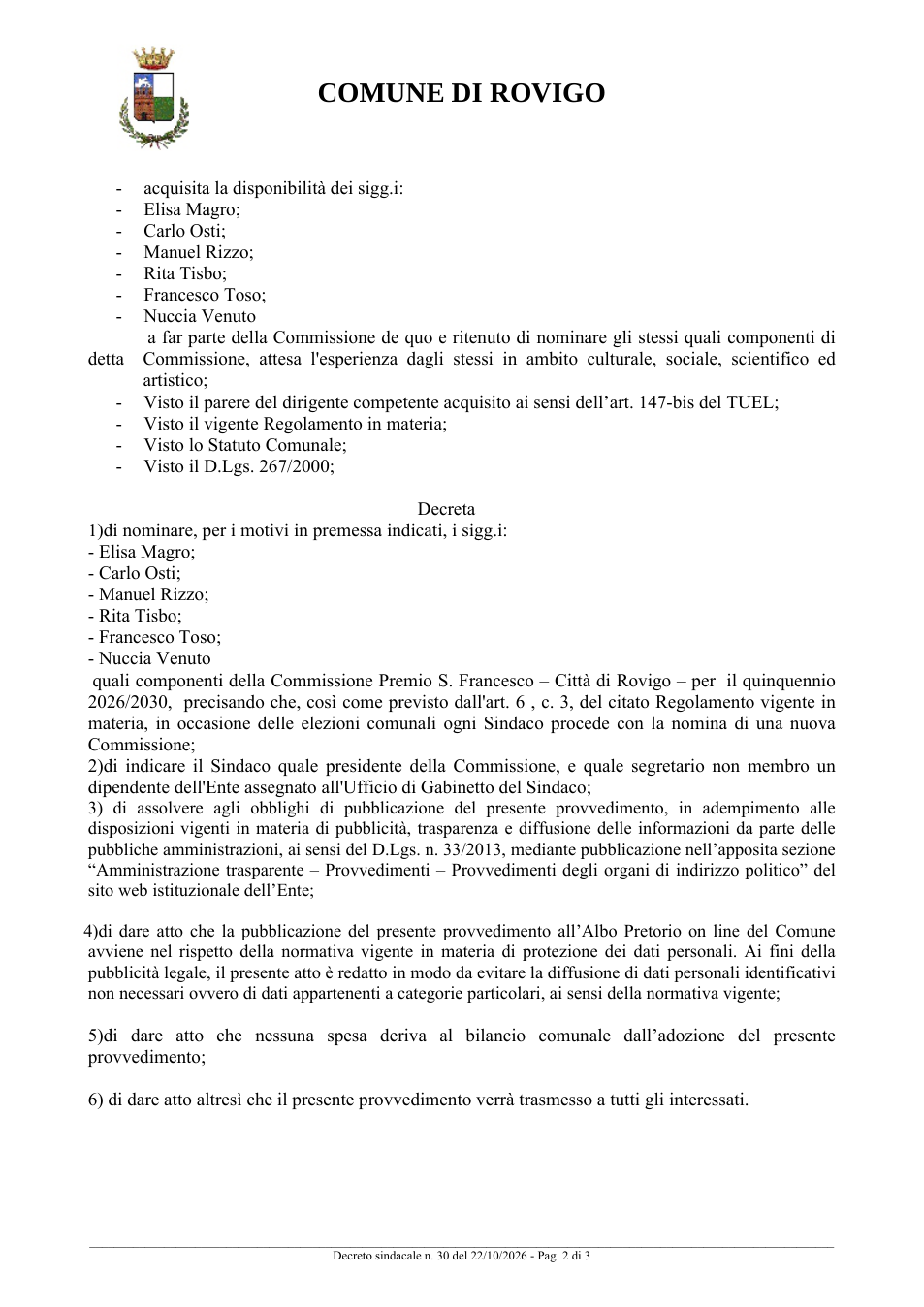Pagina 2 del documento