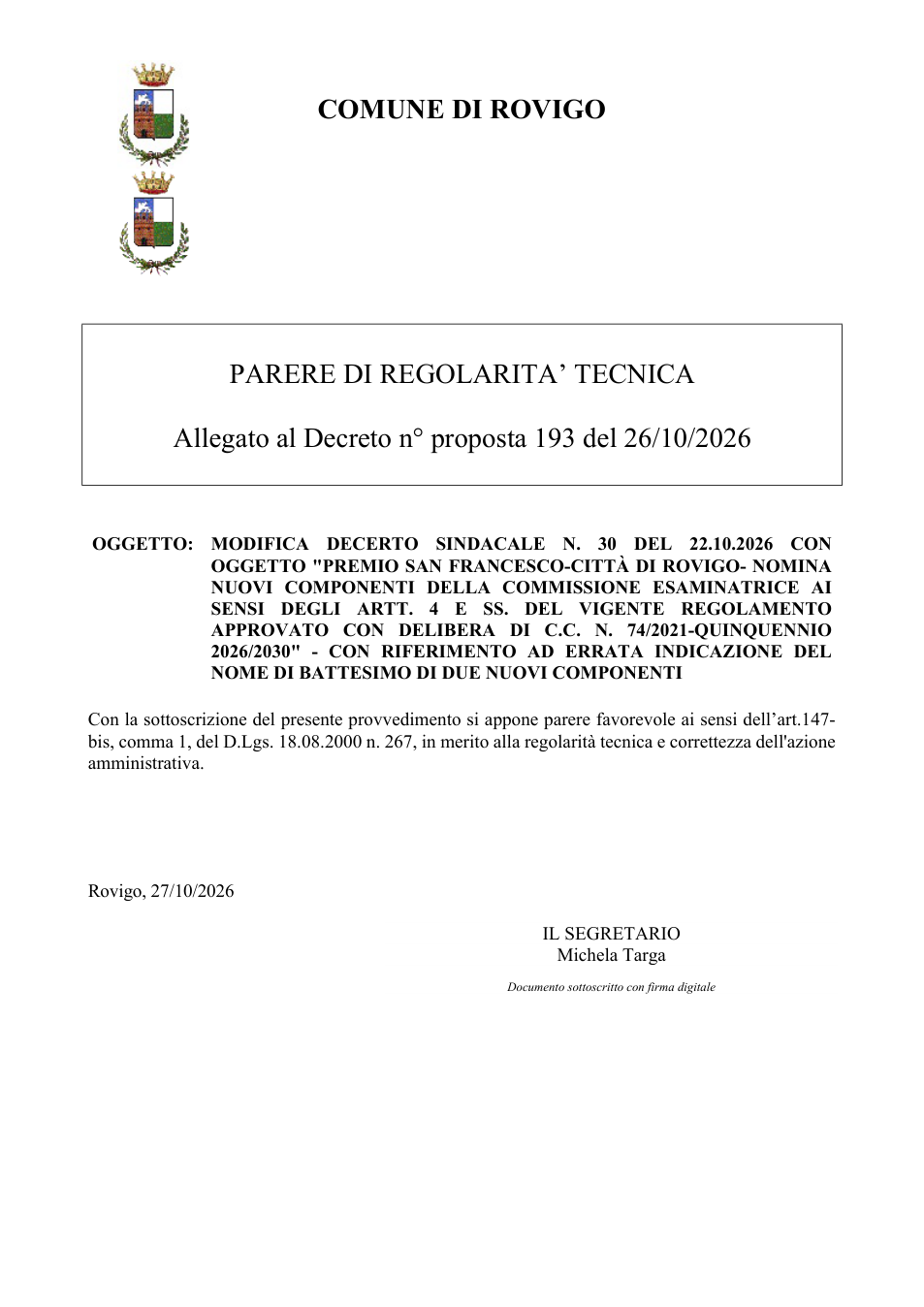 Pagina 1 del documento
