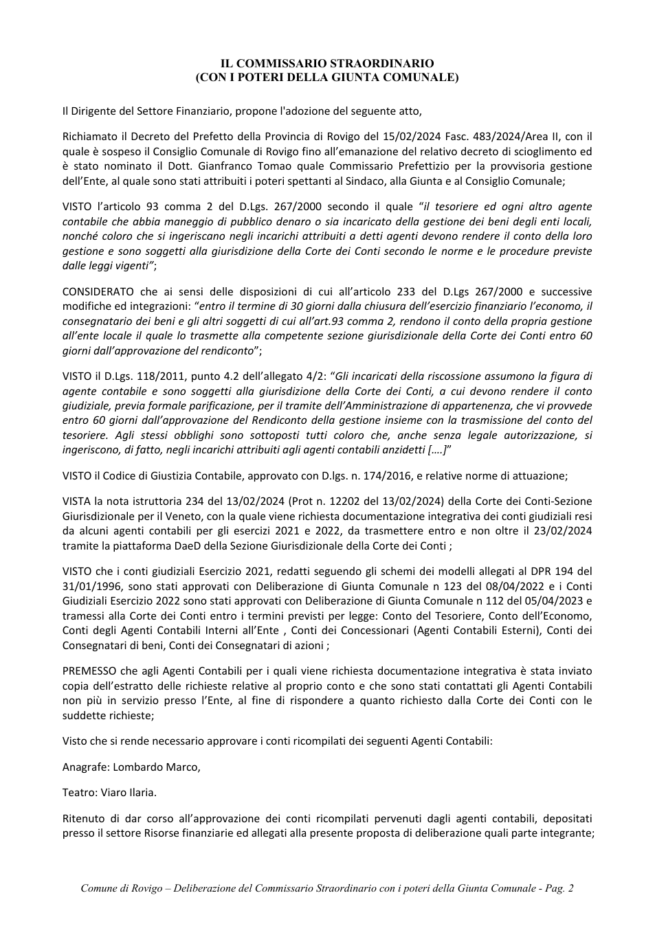Pagina 2 del documento