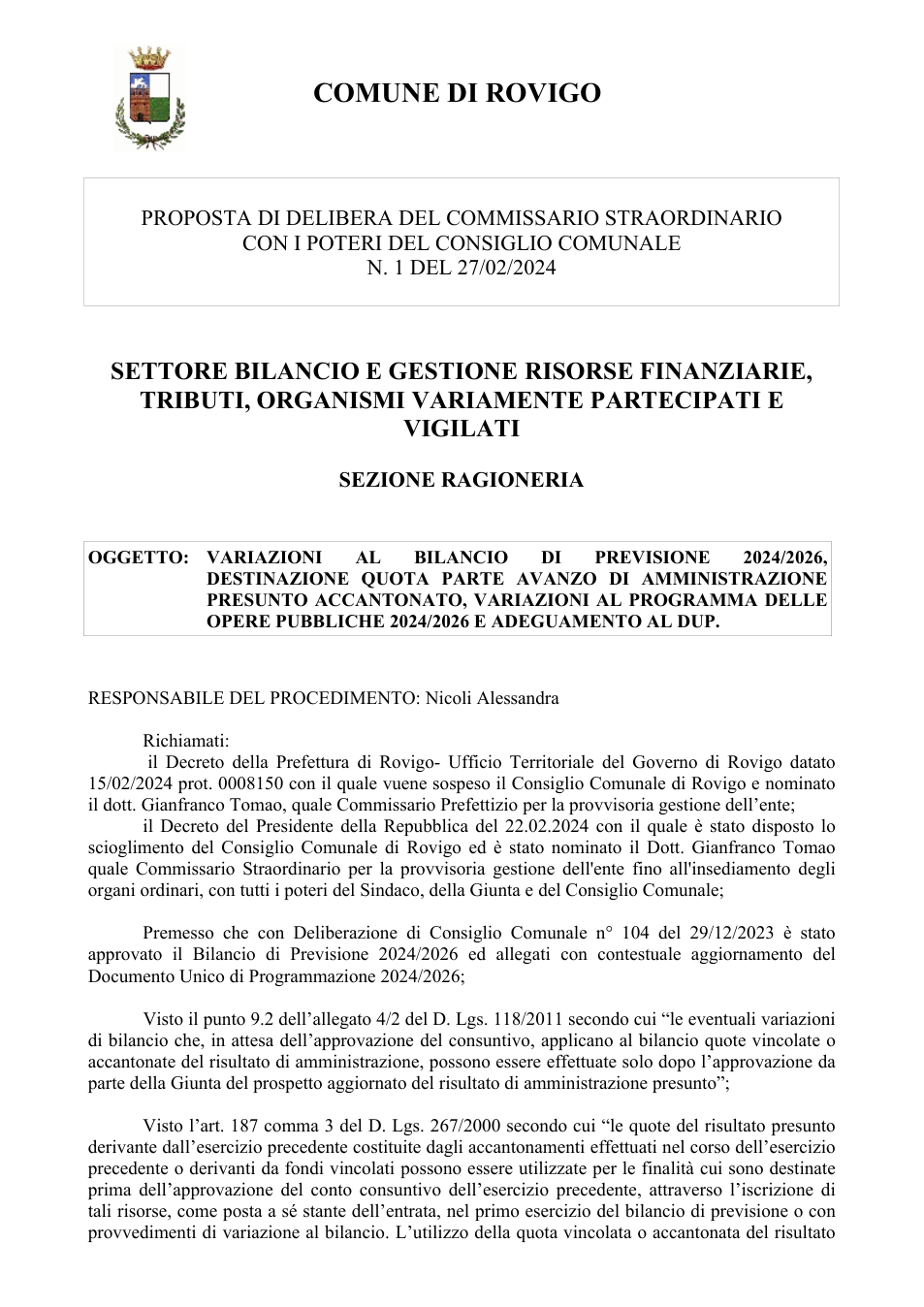 Pagina 1 del documento