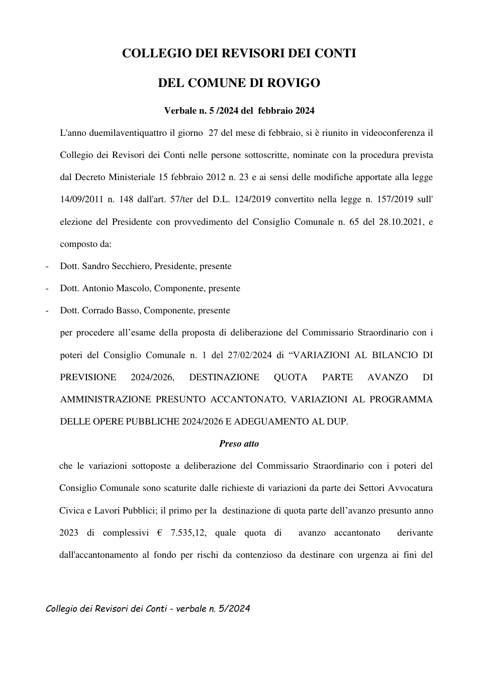 Pagina 1 del documento