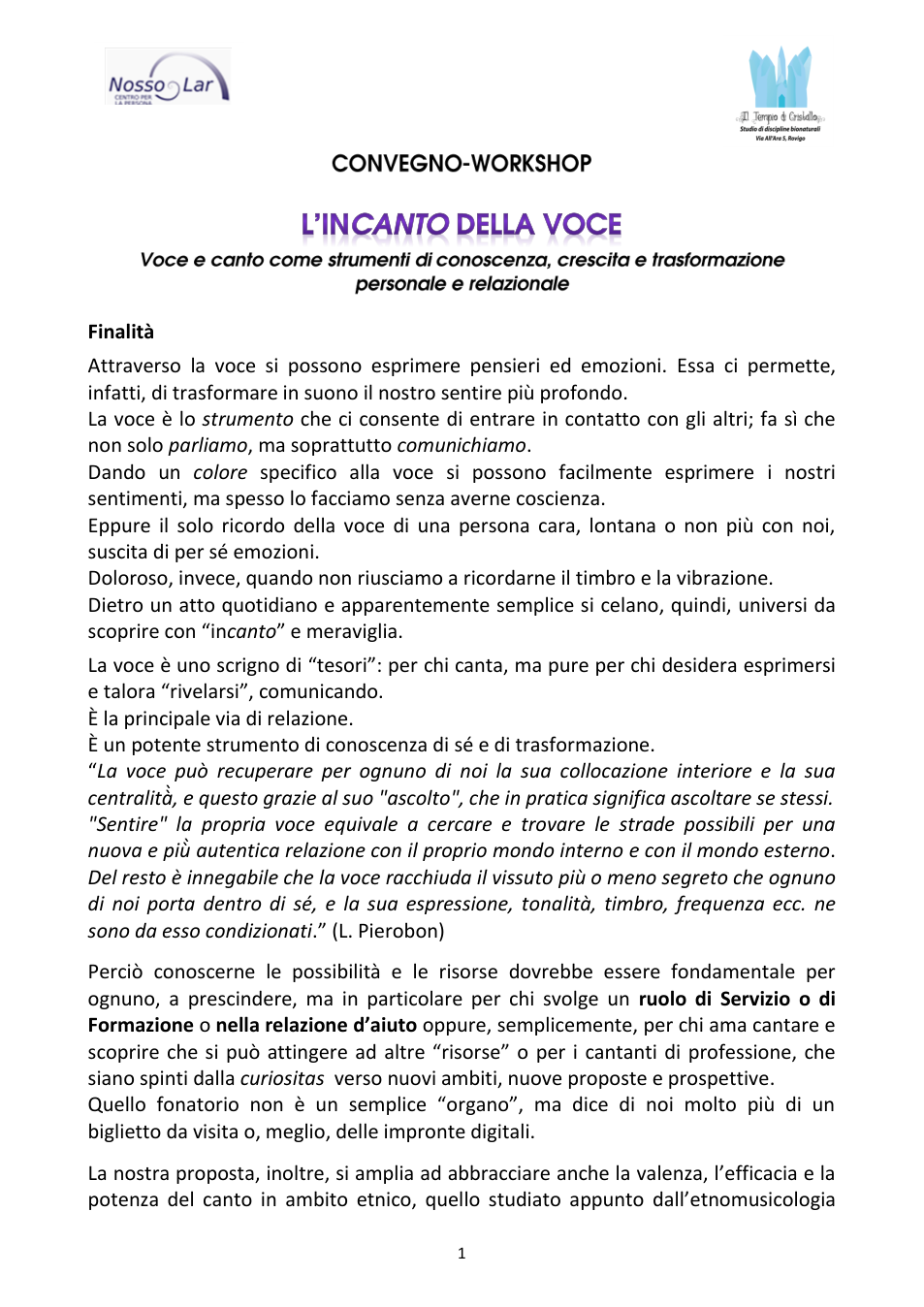 Pagina 1 del documento