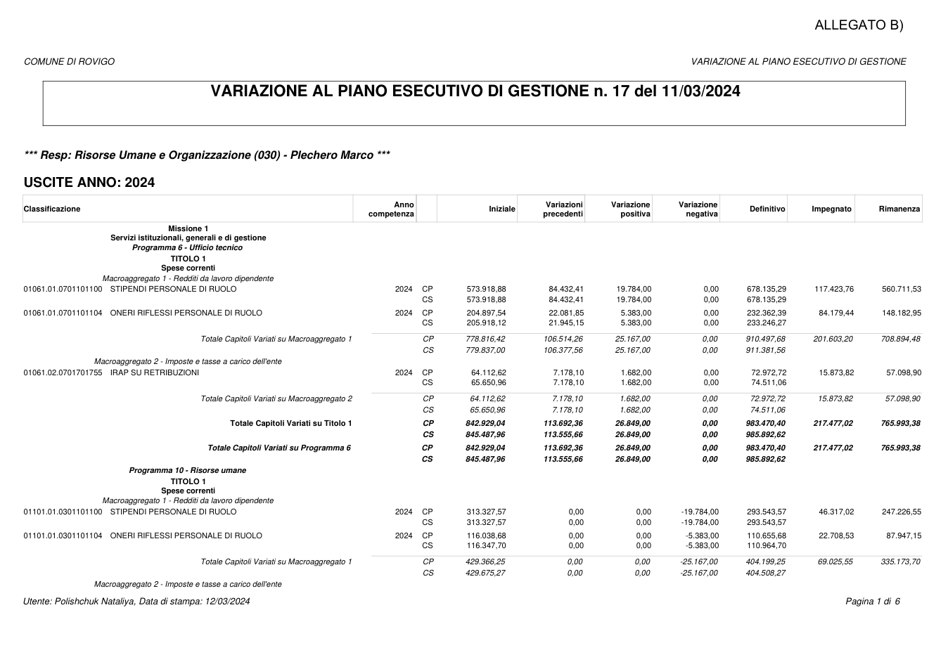 Pagina 1 del documento