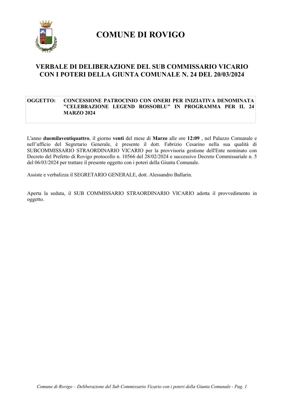 Pagina 1 del documento