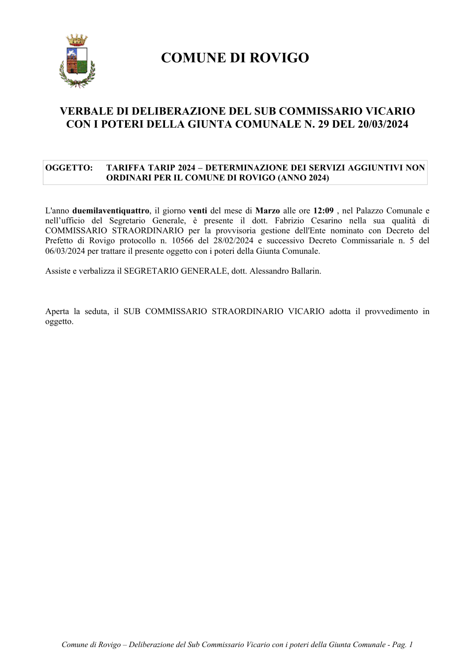 Pagina 1 del documento