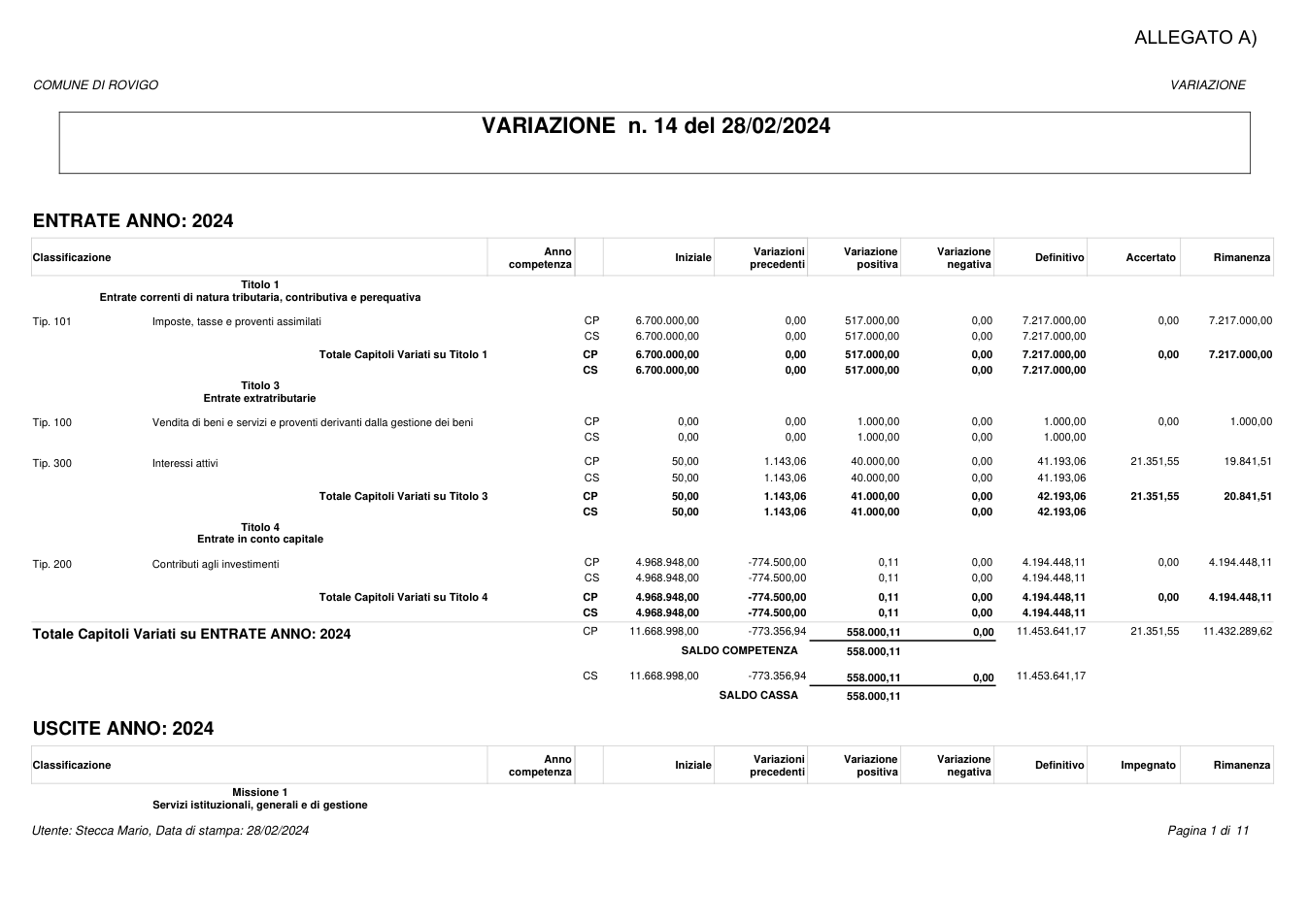 Pagina 1 del documento