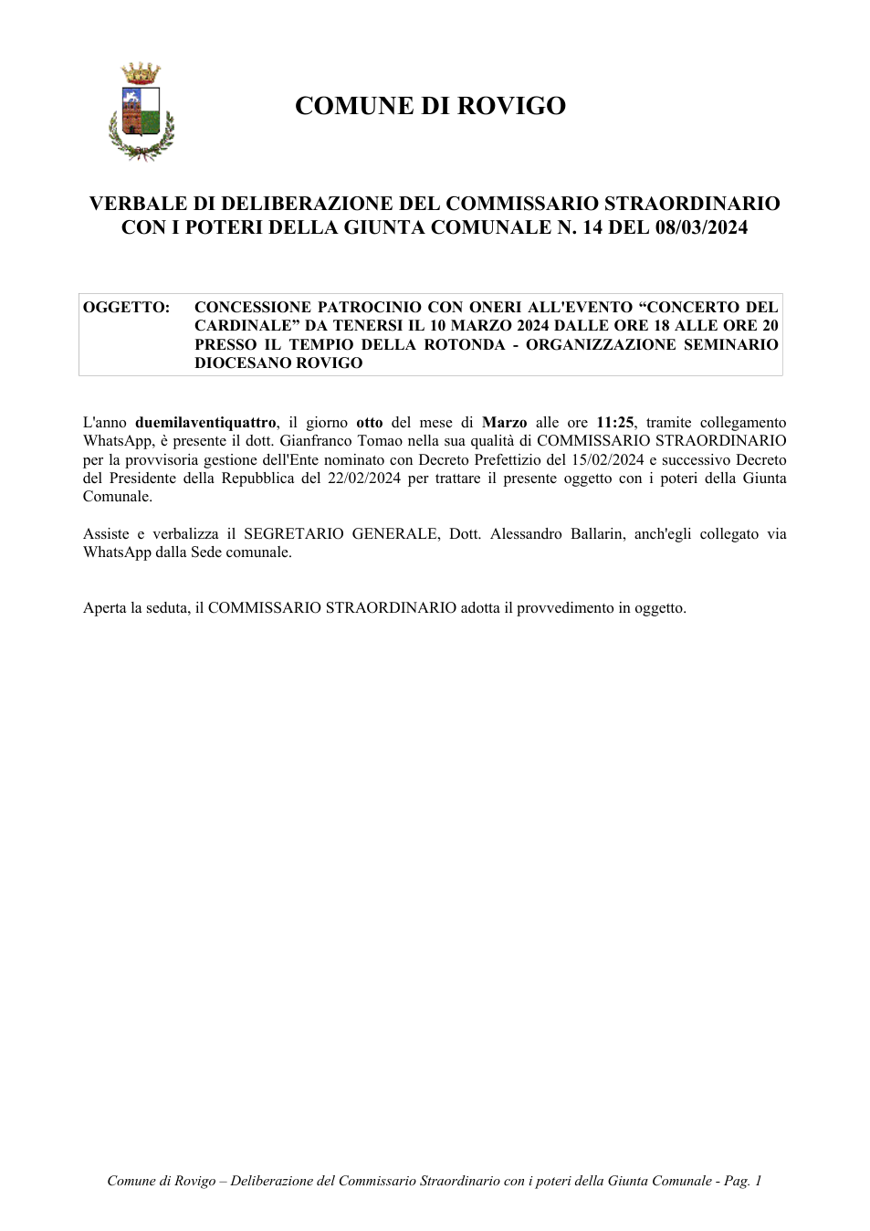 Pagina 1 del documento