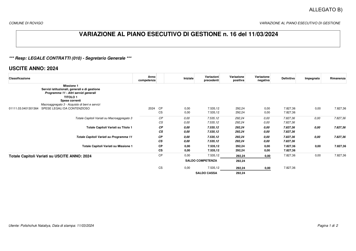 Pagina 1 del documento